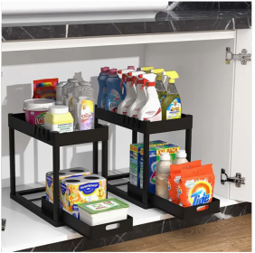 Sink Shelf ,1 Pack (Color: Black)