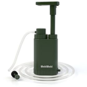 Hand Water Purifier Survival Gear 4-Stage Portable Water Filter Survival (Option: W13588699)