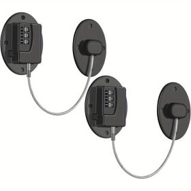 Children's Protective Refrigerator And Cabinet Lock, Amazon Logistics, Wal Mart (Color: Black)